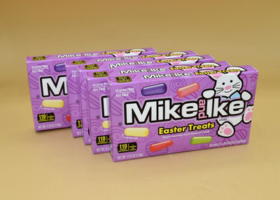 Mike And Ike Easter Treats Candy Lot Of 5 of 4.25oz Each Exp 03/2027