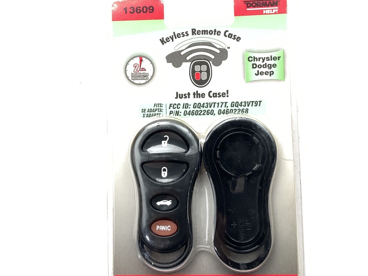 Dorman 13609 Keyless Entry Transmitter Cover - COVER ONLY