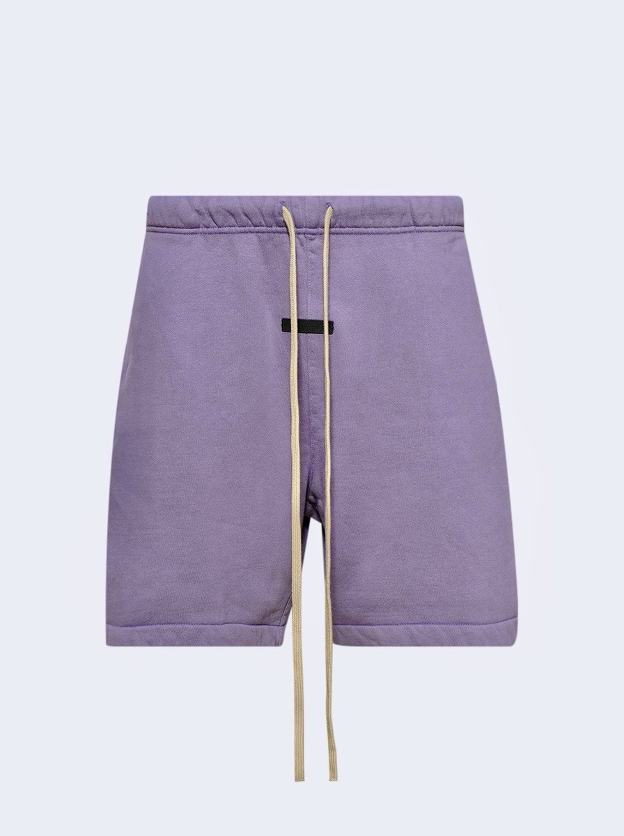 NEW - Size XS Fear of God Essentials Lavender Purple Fleece Soccer