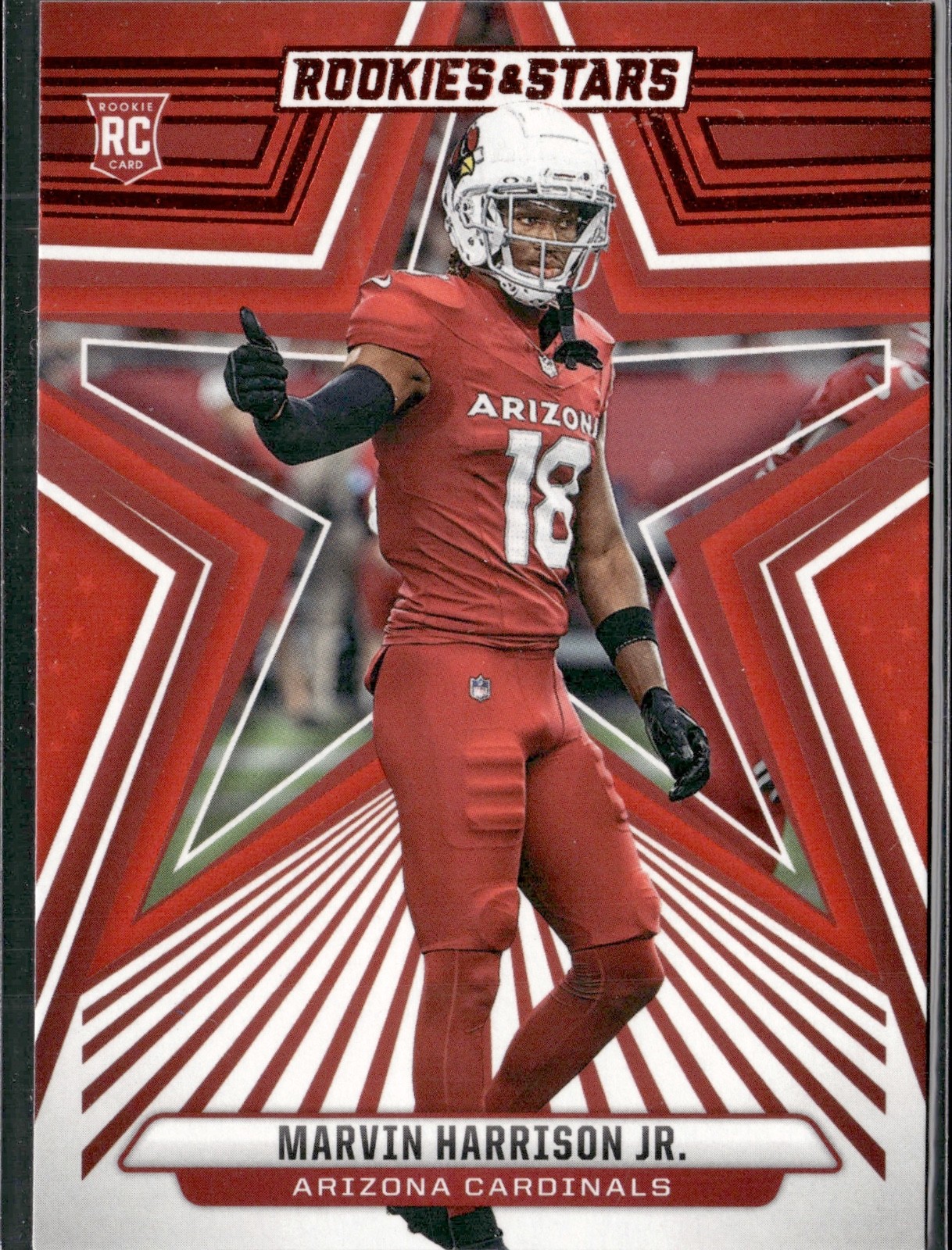 2024 Panini Rookies & Stars - Rookies Marvin Harrison Jr. #176 Red (RC)