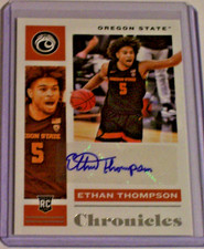 2021-22 Chronicles Draft Picks Autograph Ethan Thompson Oregon State Pacers