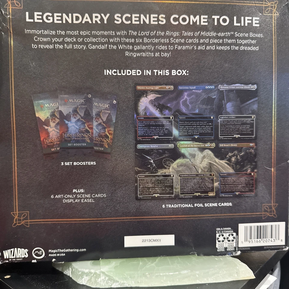 LOTR: Tales of Middle-Earth Scene Box-Gandalf in the Pelennor Fields - Image 2 of 2
