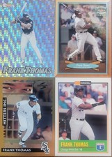 Frank Thomas Insert Card Lot White Sox FREE SHIPPING
