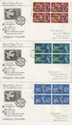 England Great Britain  1961 Europa CEPT  first day cover FDC  bl. of 4