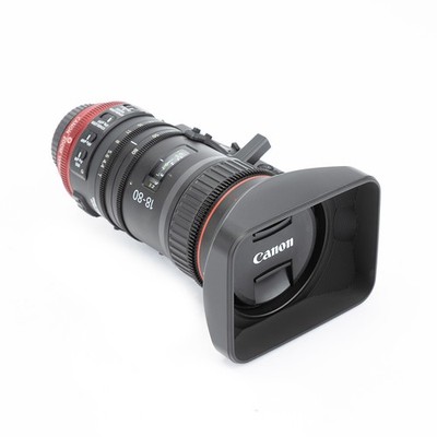 Canon CN-E 18-80mm T4.4 Compact-Servo Cinema Zoom Lens - EF Mount SKU#2054149