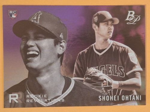 2018 Bowman Platinum Rookie Revelations #RR-9 Shohei Ohtani RC