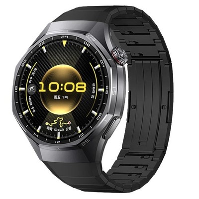 Luxury Titanium Metal No Gaps Bracelet Band Strap For Huawei Watch GT6 Pro 46MM 