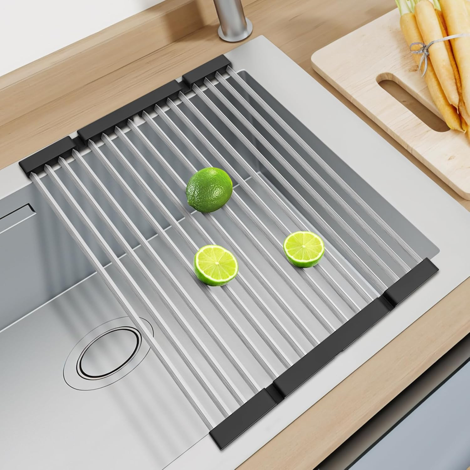 Griglia Scolapiatti Professionale Inox - Stabilità e Igiene Sopra Lavello