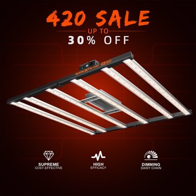 Spider Farmer SE5000 LED Bar Grow Light Full Spectrum Commercial Indoor Plants