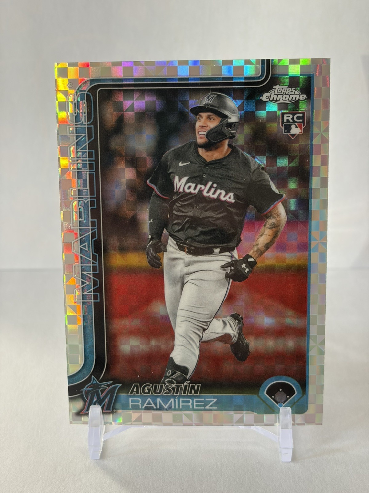 2025 Topps Chrome Update Agustin Ramirez #USC200 X-Fractor Rookie