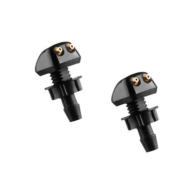 #ad Car Front Windshield Washer Nozzles Double Hole Auto Wiper Water Sprayers A... $6.77