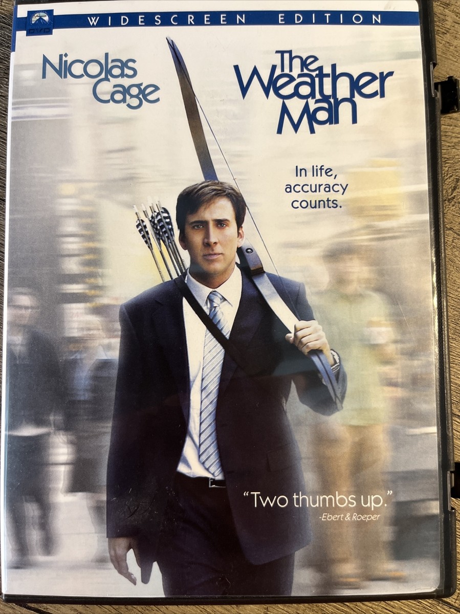 The Weather Man (DVD, 2006, Widescreen) R, Nicolas Cage, Michael