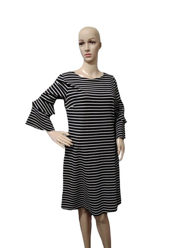 Gray and Black Striped Dress Size Small | eBay Gray and Black Striped Dress Size Small | eBay