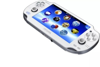 Sony PlayStation Vita (Crystal White)[PCH-1000 FAT] Handheld Game Console - OLED