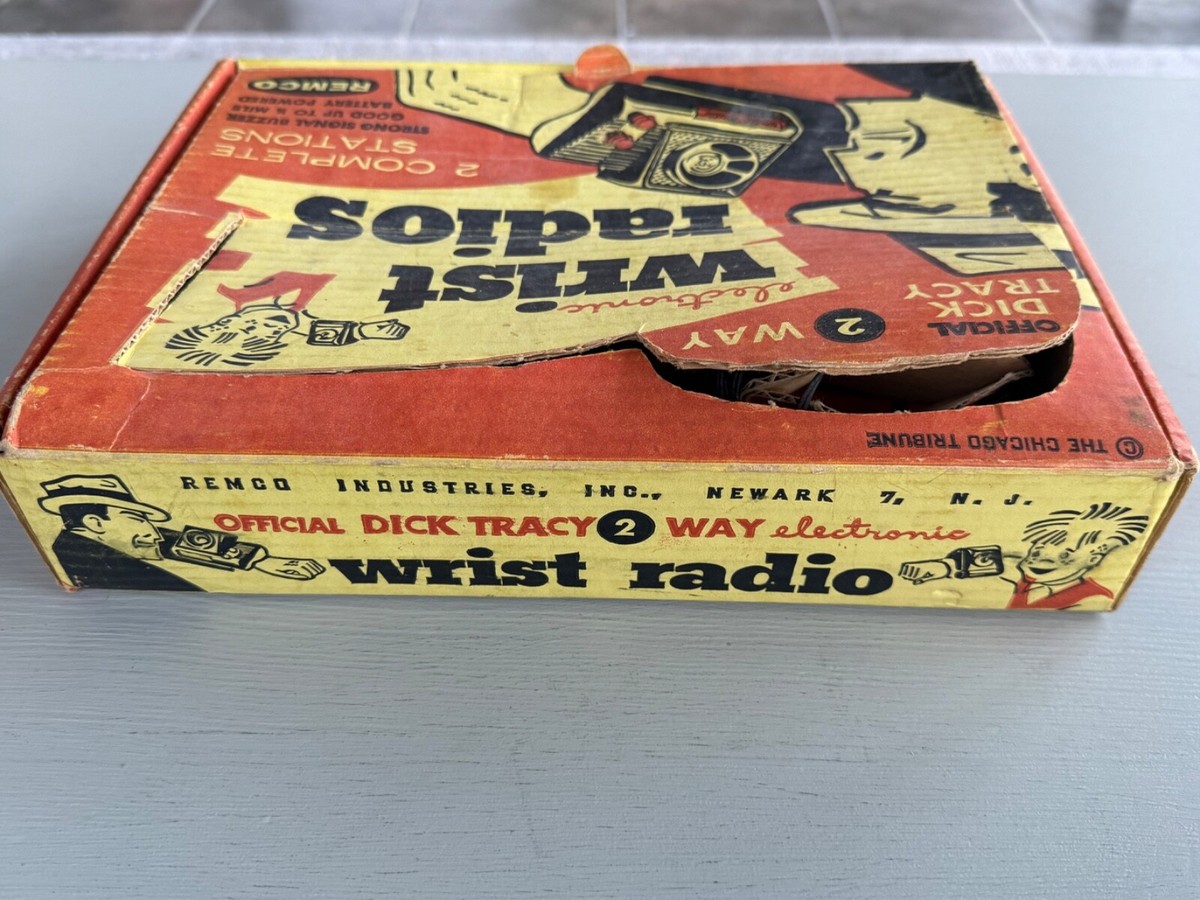 【中古】 Dick Tracy Original Radio Dick Tracy Original Radio Dick Tracy 2 Way Wrist Radio! | eBay