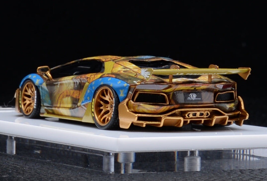 1:64 LAMBORGHINI AVENTADOR GT EVO RUBENS LIBERTY WALK NO BBR MR