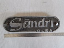 RIF2 SCRITTA SANDRI ALBA FRESA FRESATRICE TRATTORE TRACTOR PER LANDINI FIAT SAME