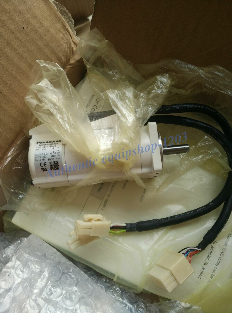 Servomotore AC Panasonic MSMA3AZA1A &ndash; Nuovo &ndash; Spedizione Celere &ndash; Giappone