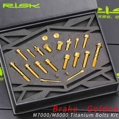 Titanium Alloy Shifters Brake Fixing Bolts Screws Set for M7000 M8000 - Picture 5 of 24