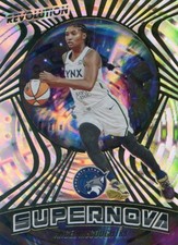 2022 Panini Revolution WNBA ANGEL MCCOUGHTRY SUPERNOVA #19 FRACTAL PARALLEL LYNX