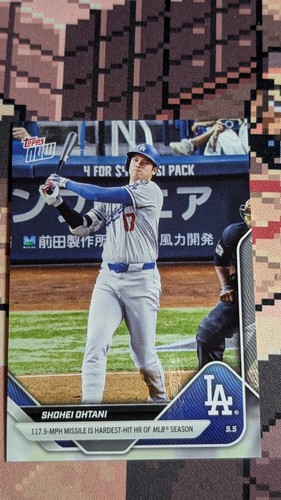 2025 MLB Topps NOW #145 Shohei Ohtani Los Angeles Dodgers