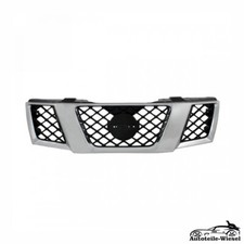 Kühlergrill Kühlergitter Chrom Schwarz für Nissan Navara D40 2007-2009