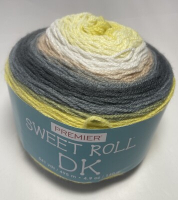 PREMIER YARNS SWEET ROLL DK .1pk. YELLOWSTONE. I Combine Shipping, see details.