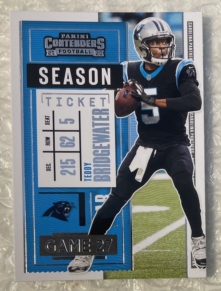 2020 Panini Contenders #87 Teddy Bridgewater SEASON TICKET
