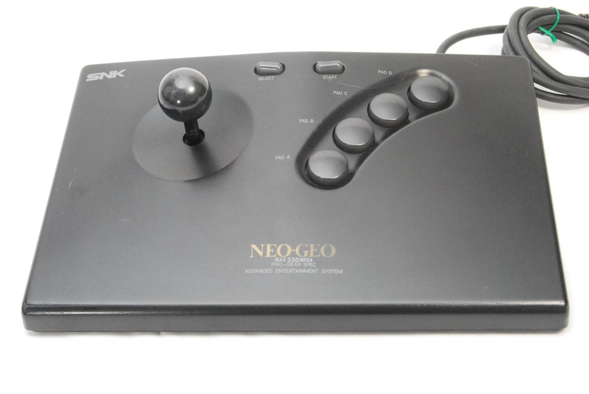 Neo Geo AES Console Max 330 Mega & Arcade Stick Japan SNK Junk | eBay
