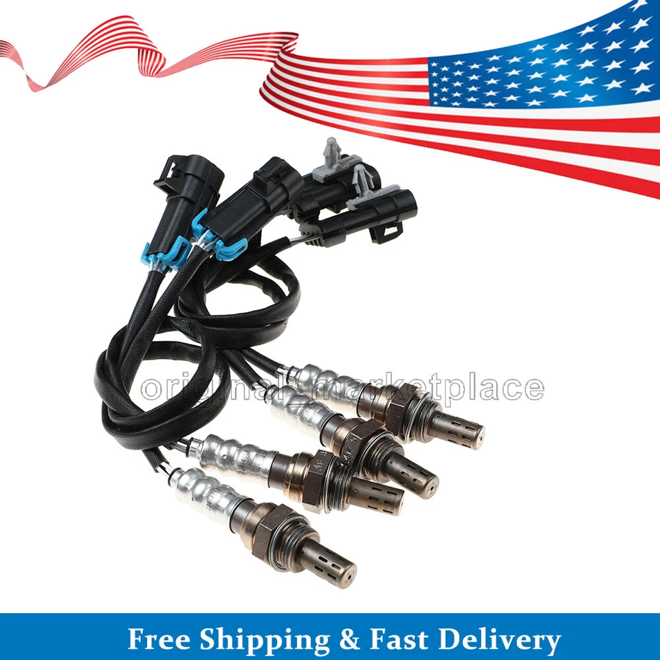 4x Sensor de oxígeno O2 234-4012 234-4018 para Cadillac Escalade Chevrolet K1500 GMC Foto 3 de 4
