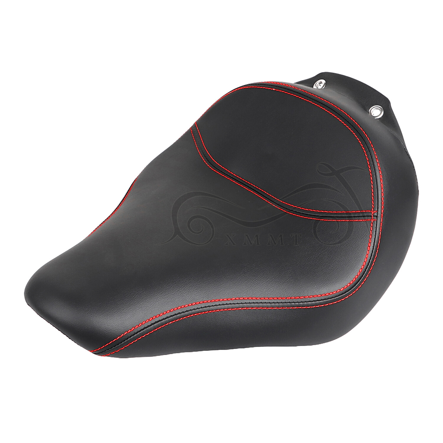 Driver Solo Seat w/ Passenger Cushion Pillion For Harley Fat Boy FLSTF 2007-2017