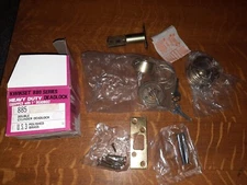 Kwikset 885, Double Cylinder, Polished Brass Deadbolt