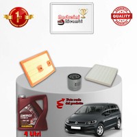 Kit Wartung 3 Filter Und ÖL VW Touran II 1.4 TSI 110KW 150CV Ab 2015