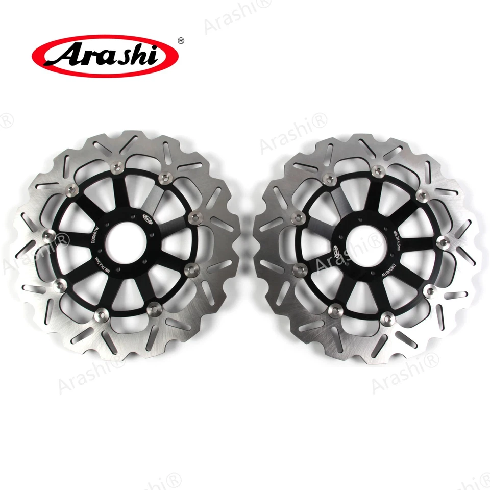 Rotor de disco de freno delantero Arashi para Honda CBR1100XX Super Blackbird 1997 1998 Foto 2 de 4