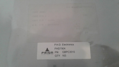( 10 pcs ) GBPC3510 , General Semi , Rectifier Bridge Diode Single 1KV 35A 4-Pin