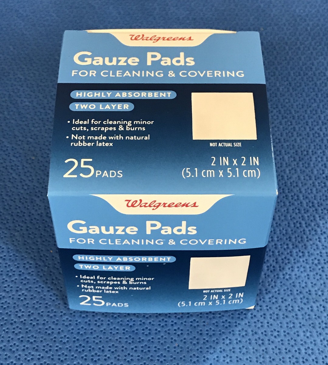 Walgreens WRX153122V1 Gauze Pads, 2