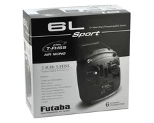 Futaba 6L Sport 6-Channel TFHSS T-FHSS RC Airplane Radio System FUTK5000