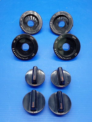 OEM Magic Chef Range Knob & Bezel Set(8) 7733P084-60; 7740P058-60; 74005684
