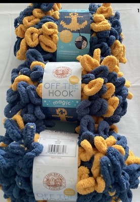 Magic Anchor Lion Brand 517-508 Off the Hook Yarn 3 Skeins 3.3 oz each