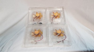 Restposten 4x NEU AKASA AK-182-L2B 80x80x25mm 12V Gehäuselüfter (2 Pin)