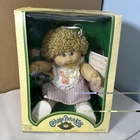 1984 Cabbage Patch Kids Jesmar Blue Eyes Blonde Hair Spanish Doll In Box