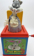 VTG Original 1976 Mattel Bugs Bunny Pop Up Music Box WORKS GREAT -SHIPS FREE