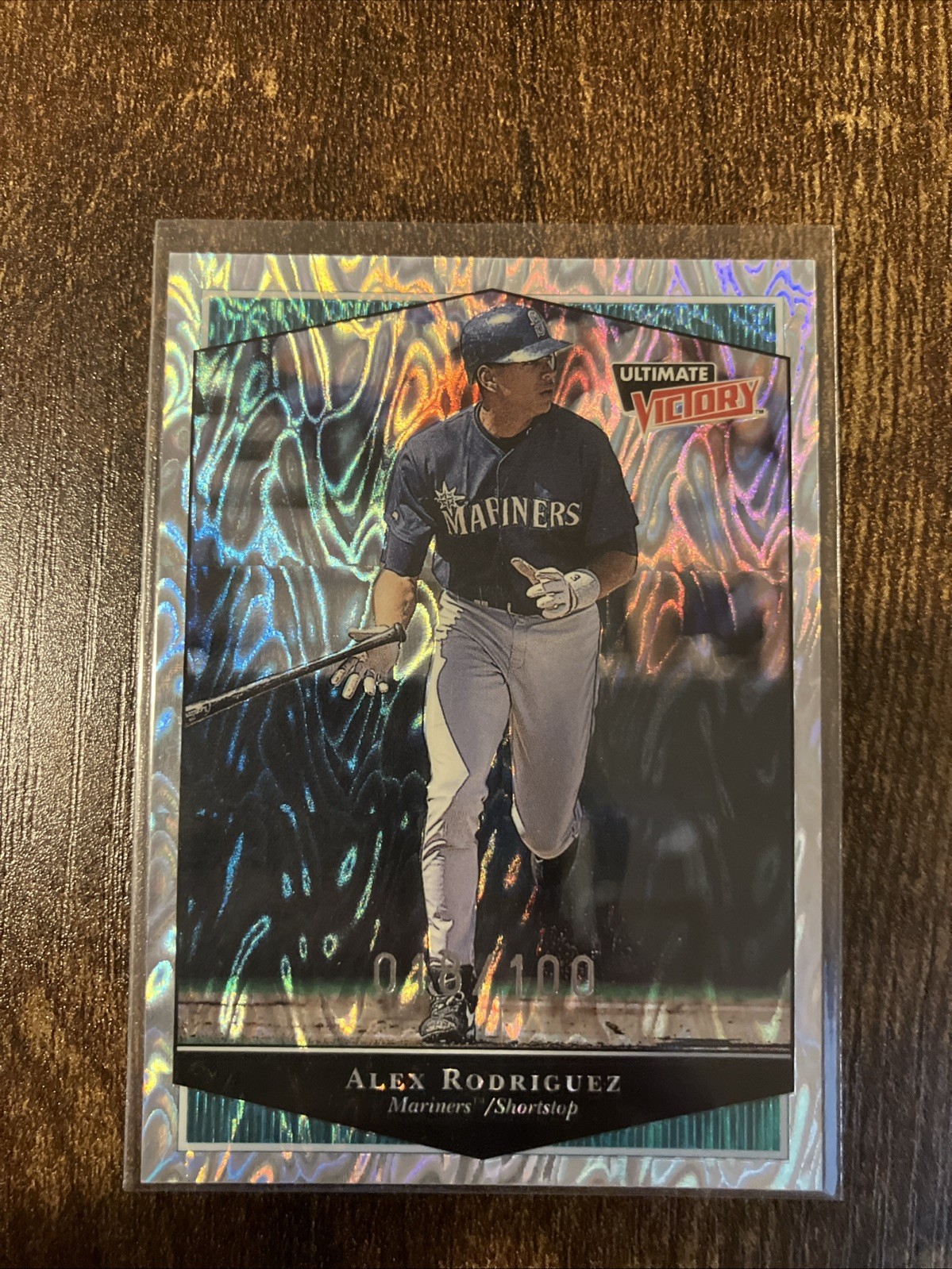 1999 Ultimate Victory Parallel 100 #103 Alex Rodriguez /100 Mariners 