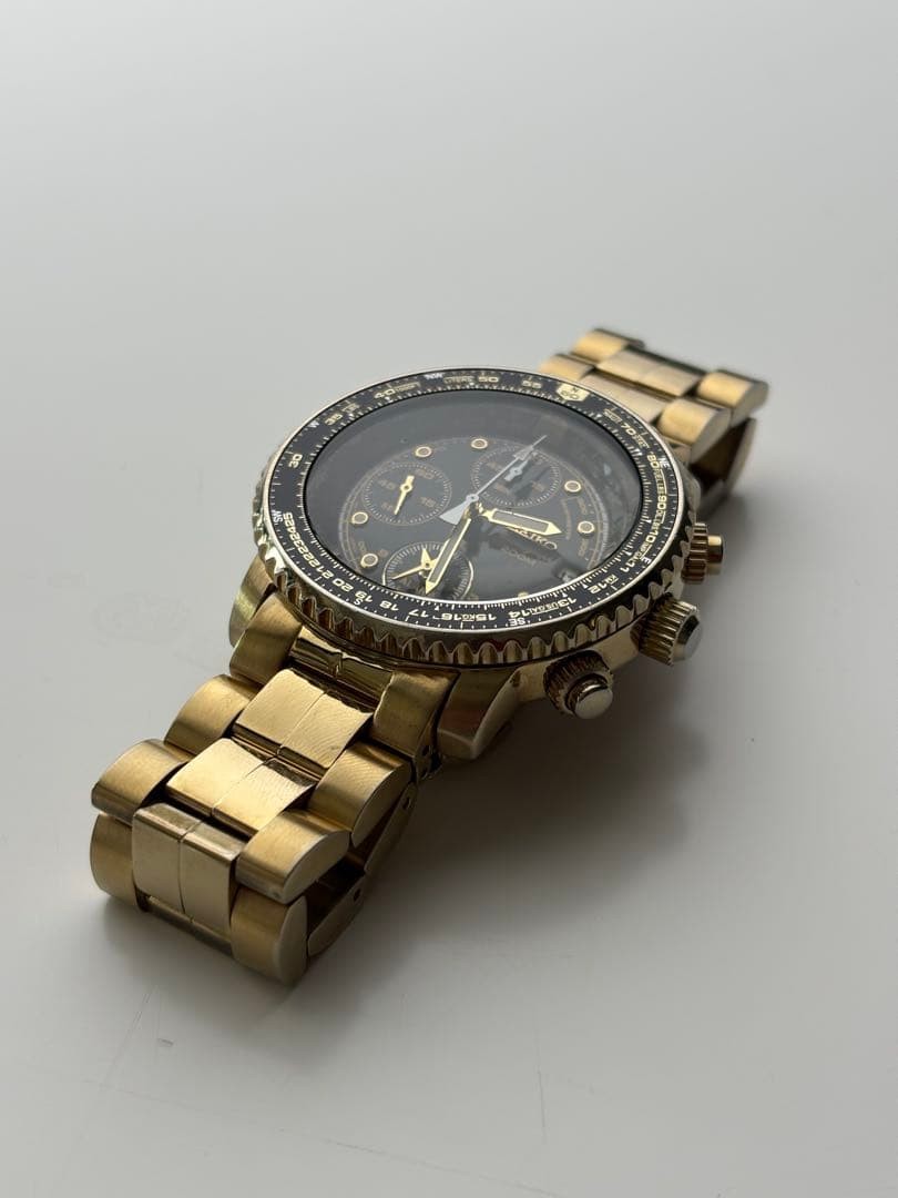 Seiko Flightmaster Men's Black Watch - SNA414P1 for sale online | eBay