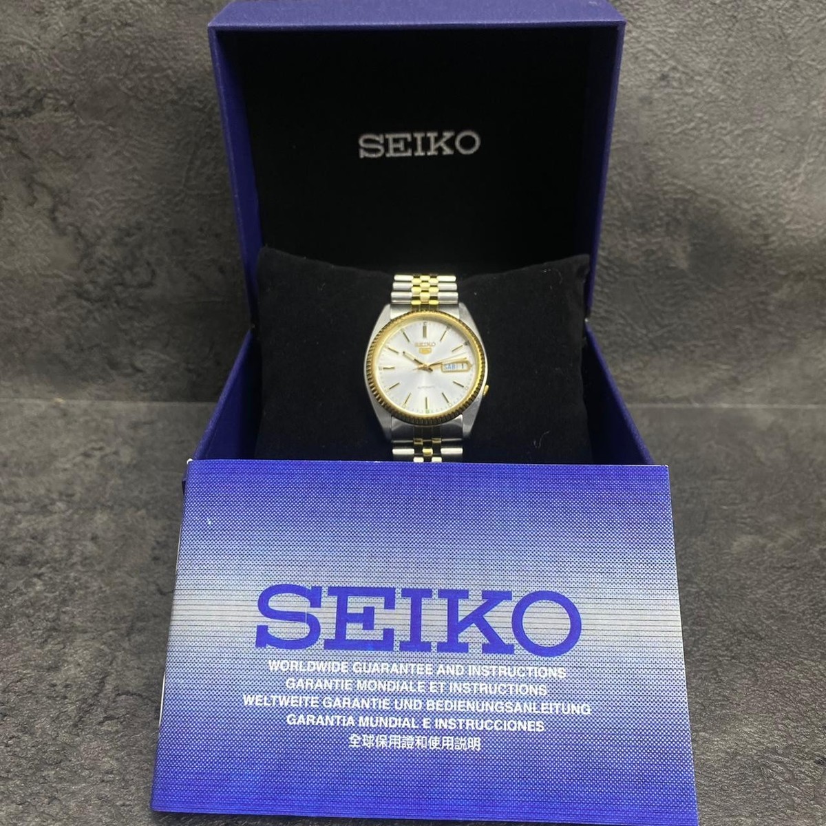 Rare SEIKO SNXJ90 Automatic 7S26-3110 White Dial DayDate 1990s Watch Men  Vintage | eBay