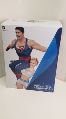 DC Bombshells Power Girl and Super Man