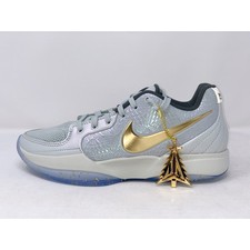 Nike Ja 2 Christmas Tree Topper Shimmer White Sneakers, Size 5 / 6.5W FV6070-002