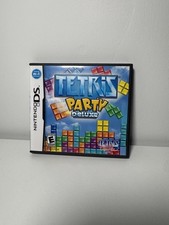 Tetris Party Deluxe (Nintendo DS, 2010), Complete In Box, Tested & Working!