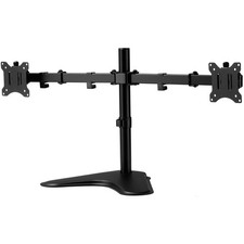 Amer Dual LED LCD Monitor Free-Standing Desk Stand for 2 Screens up to 32 inches