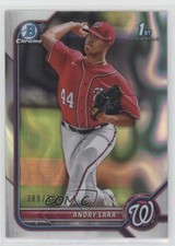 2022 Bowman Chrome Prospects Lava Refractor 388/399 Andry Lara #BCP-70 7m3
